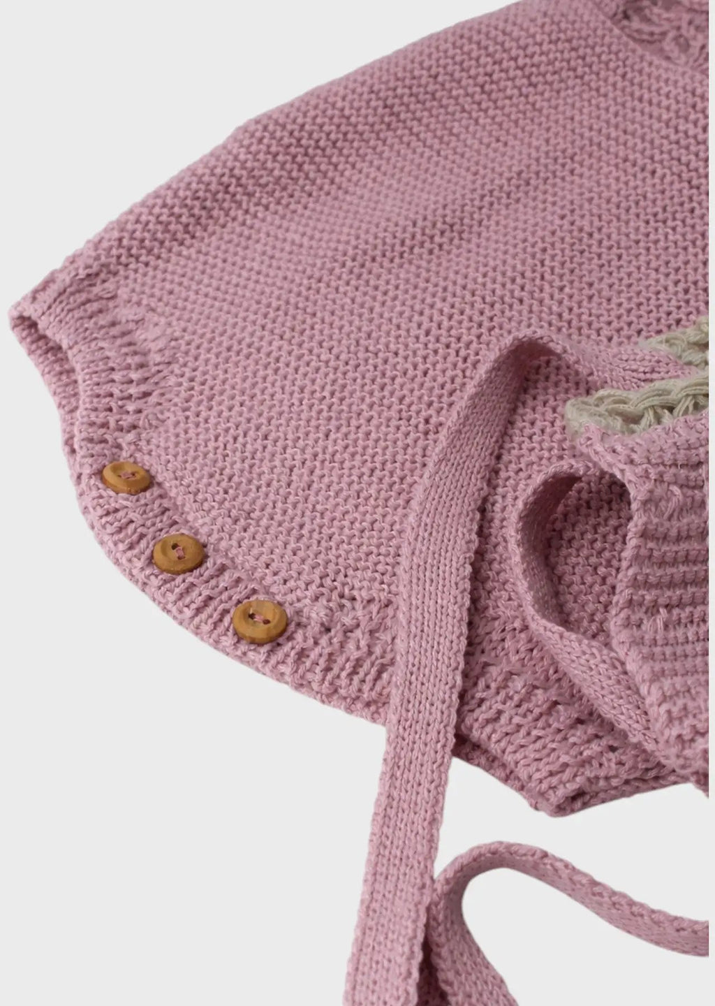 Salopette Bimba Rosa CROCHE' 8004/25 by MARTA Y PAULA