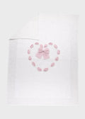 Coperta Neonata Bianco FIOCCO 193 by BABY LORD