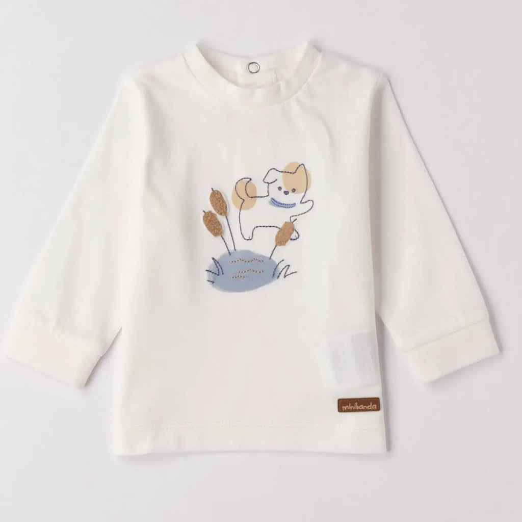 Maglia Bimbo Bianco 3F612/112 by MINIBANDA