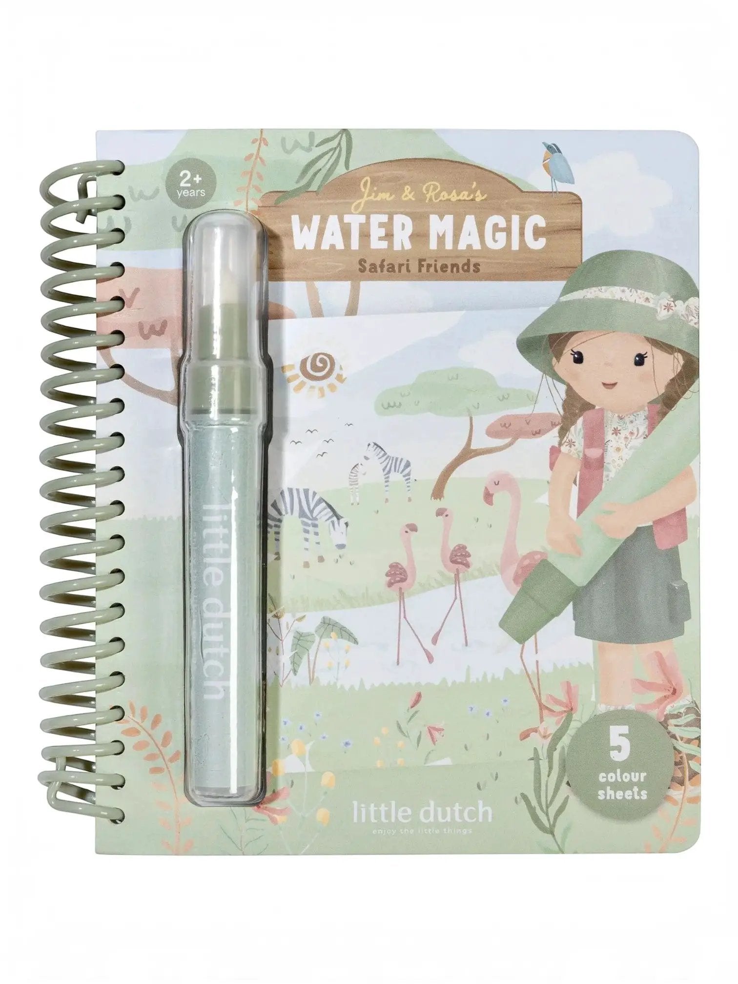 Libro Magico ad acqua Multicolore BT126909 by LITTLE DUTCH