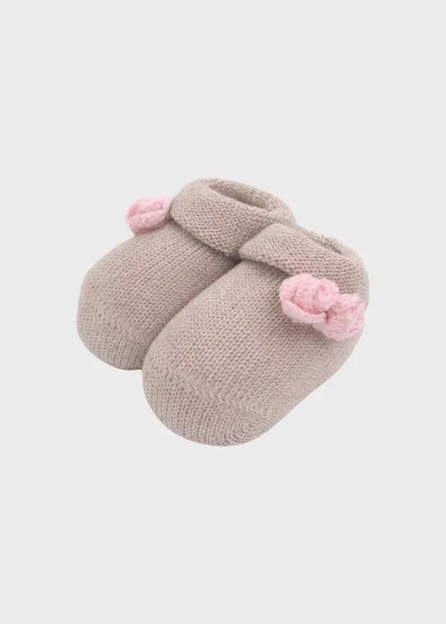 Babbucce Neonata Tortora 763 by BABY LORD