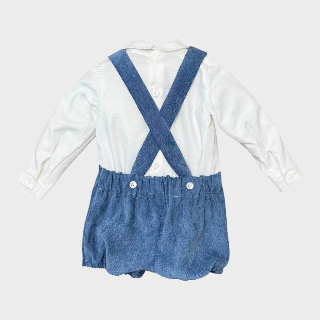 Completo Cerimonia Bimbo Azzurro 1/6417-A by PONTO POR PONTO