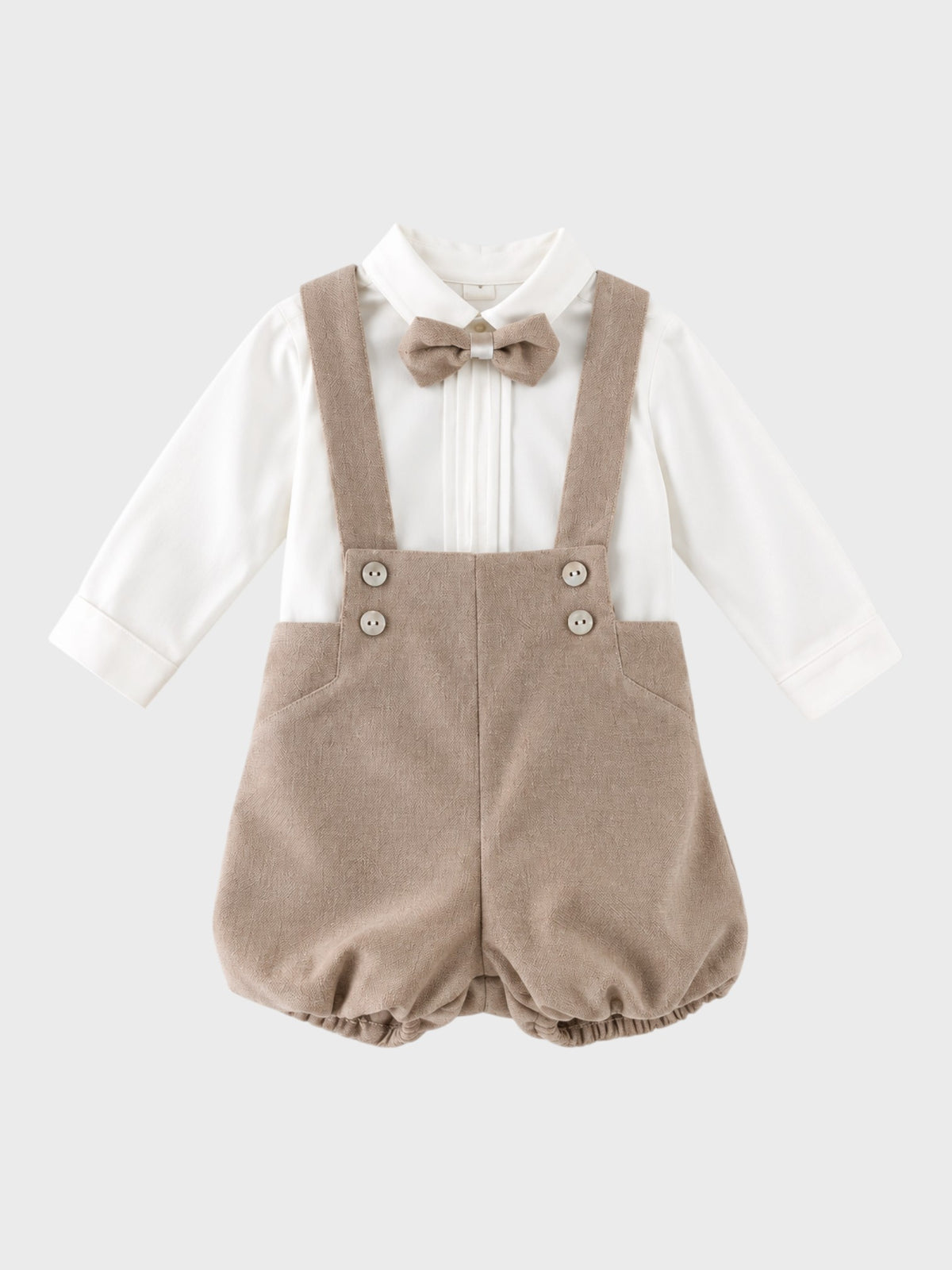 Completo Cerimonia Bimbo Beige 1/6417-B