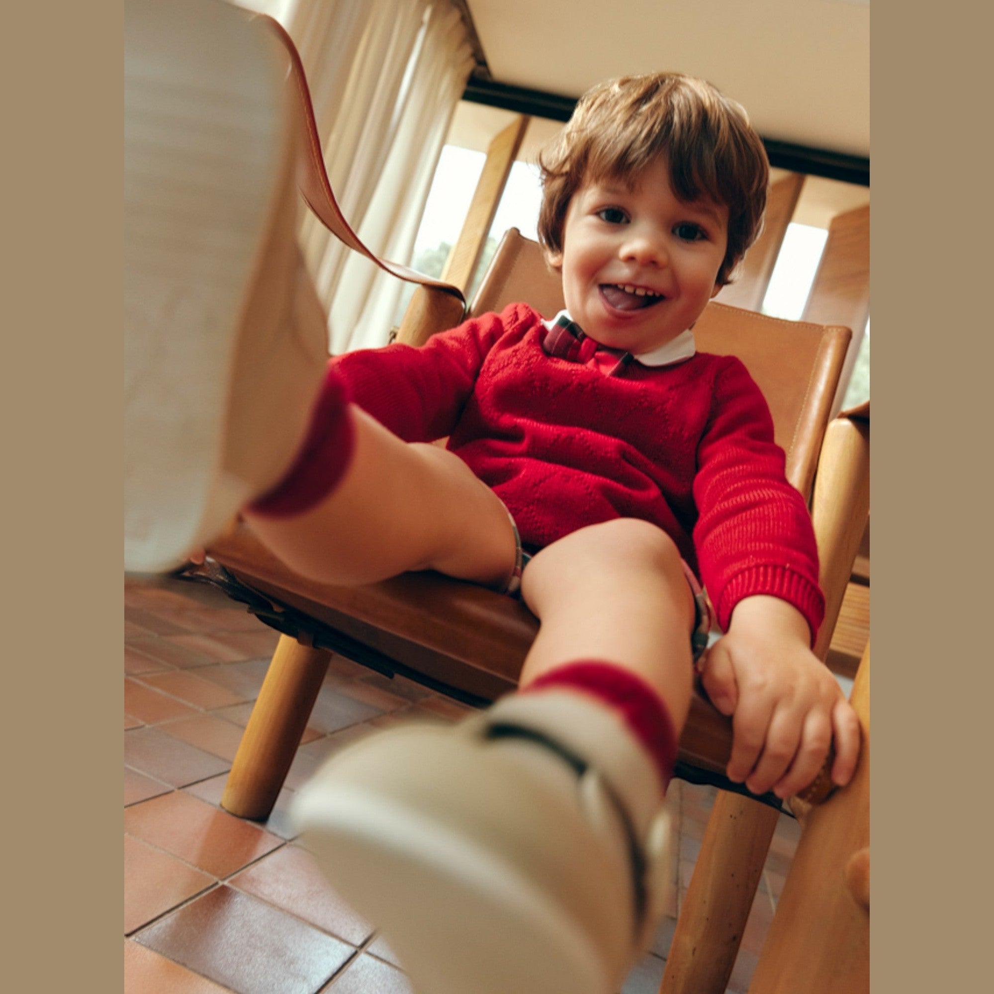 Jersey strutt. Bimba Rosso 5803/2 -  NANU' BABY