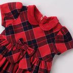 Abito Bimba Rosso 3F725/2253 by MINIBANDA