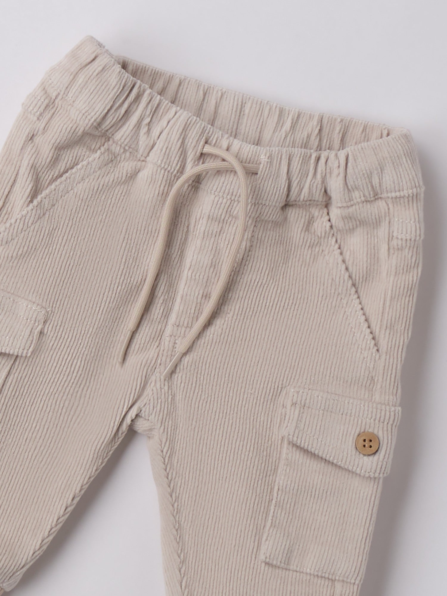 Pantalone Tessuto Navetta Lungo Bimbo TORTORA 3F629/521
