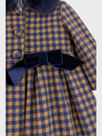 Cappotto Bimba Blu GG41I