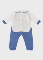 Completo nascita Neonato Bianco NODINI 578 by BABY LORD