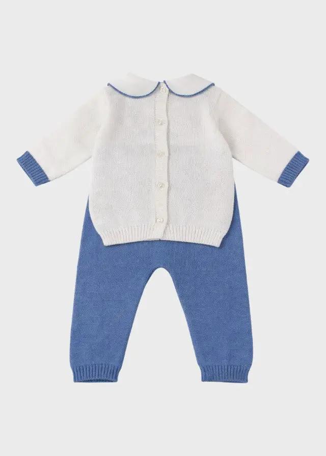 Completo nascita Neonato Bianco NODINI 578 by BABY LORD