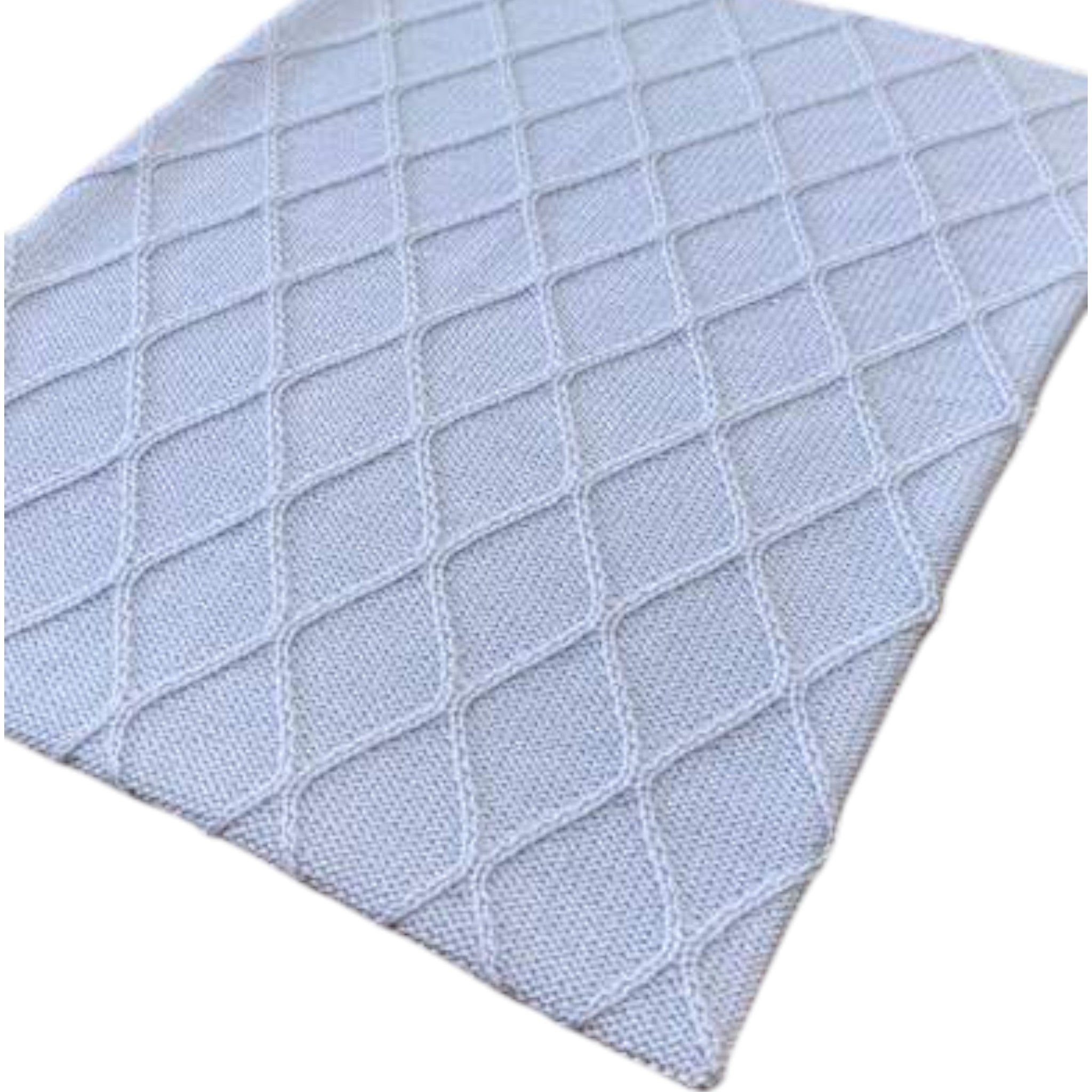 Coperta doppio fiocco Neonato CIELO NIDO D'APE 147