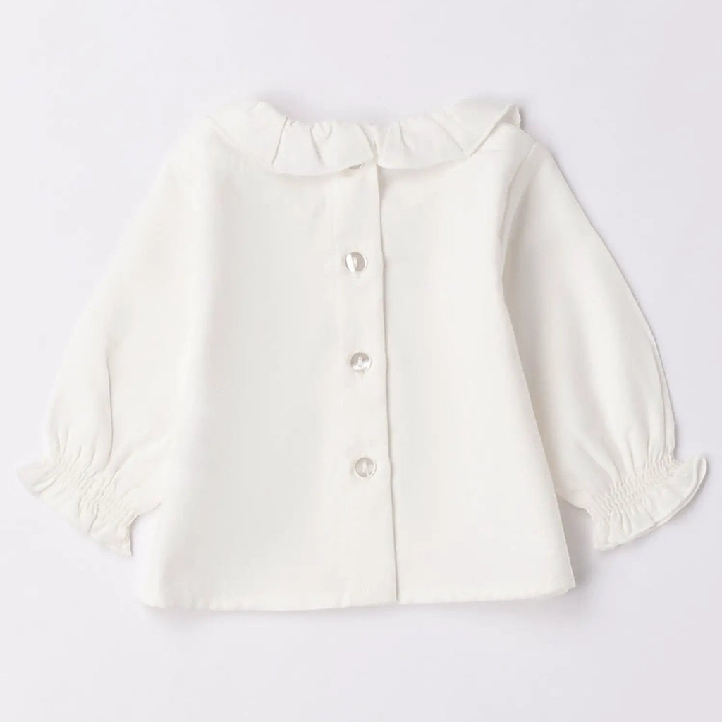 Camicia Bimba Bianco 3F700/112 by MINIBANDA