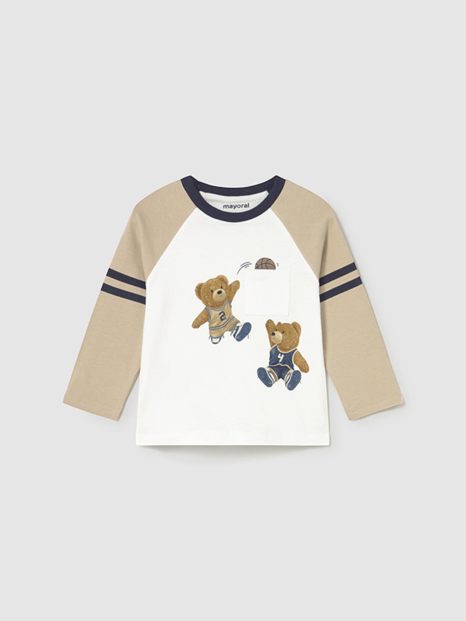 Maglietta m/l coordinabile Bimbo PANNA 2059/86 -  NANU' BABY