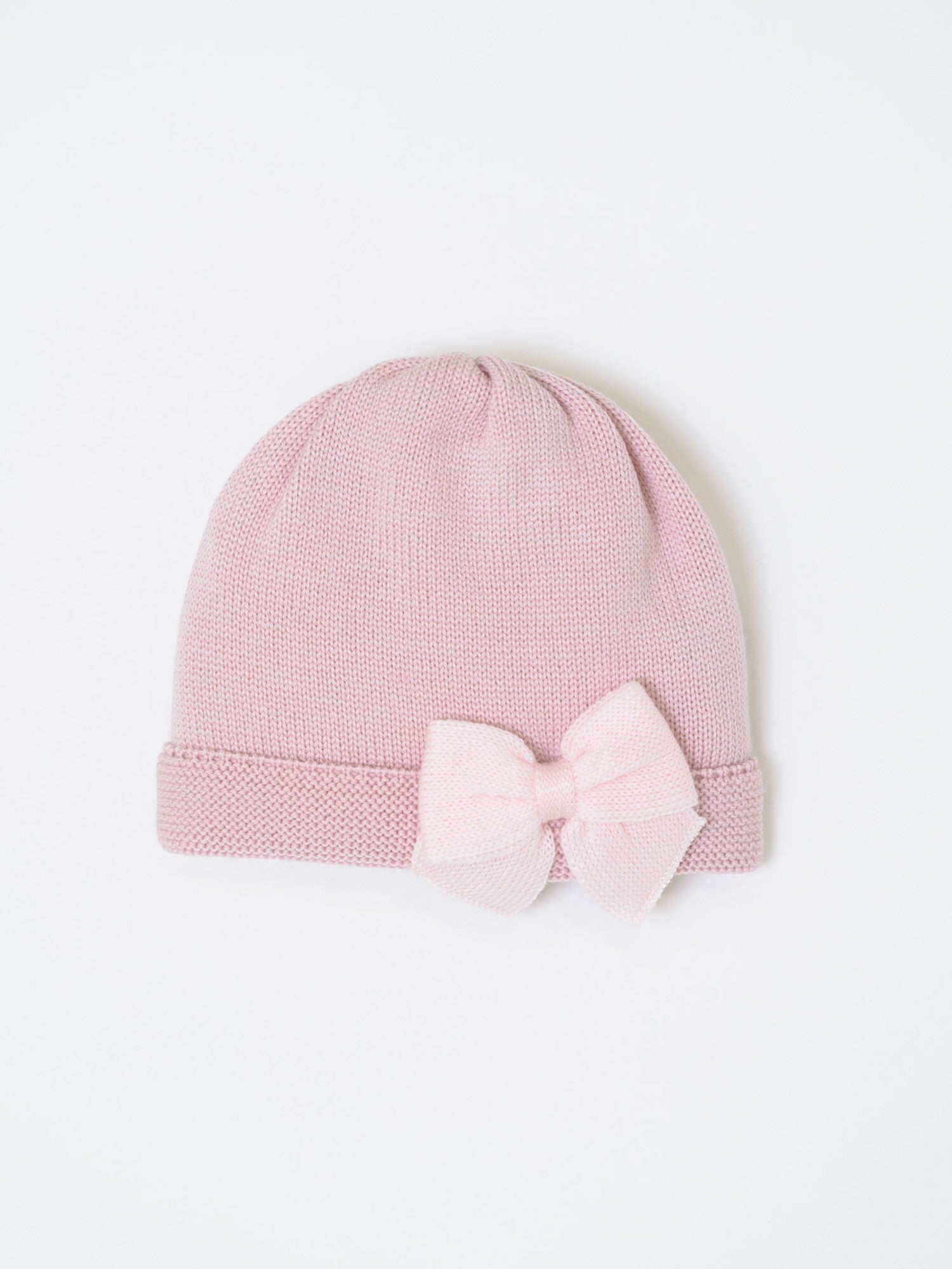 Cuffia Fiocco romantico Neonata Rosa FIOCCO/601 -  NANU' BABY