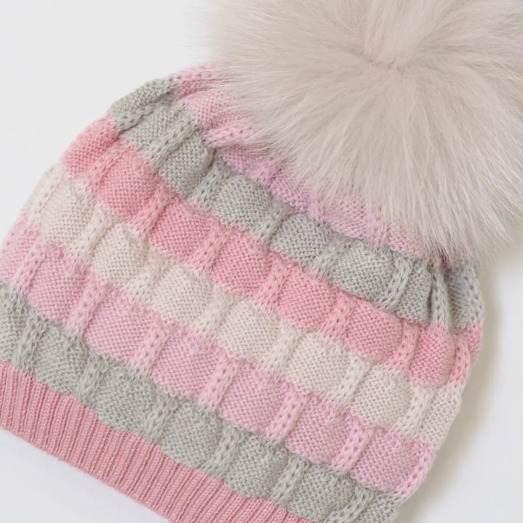 Cuffia Neonata Rosa IN2371/R by MARLU'