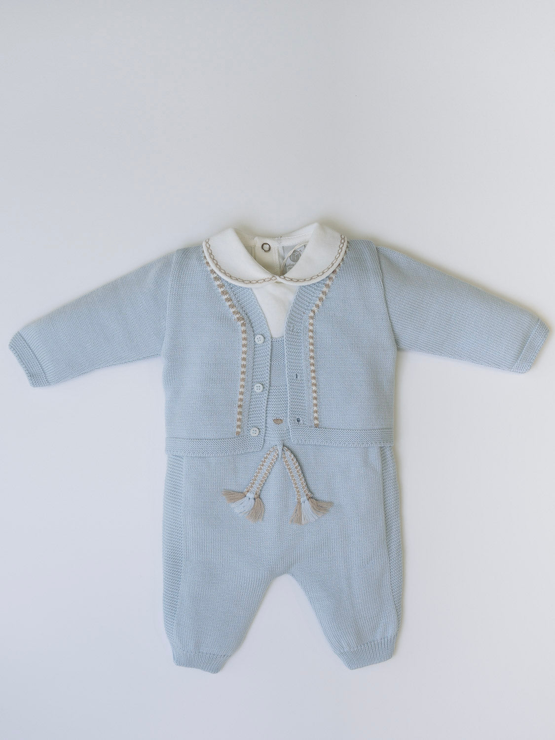 Completo Orsetto Neonato CIELO IN5331/C -  NANU' BABY