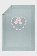 Coperta Neonata Verde FIOCCO 193/V by BABY LORD
