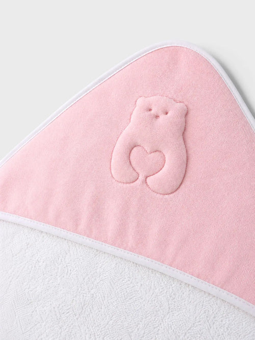 Accappatoio Neonata Rosa C64620/R-C by COCCODE'