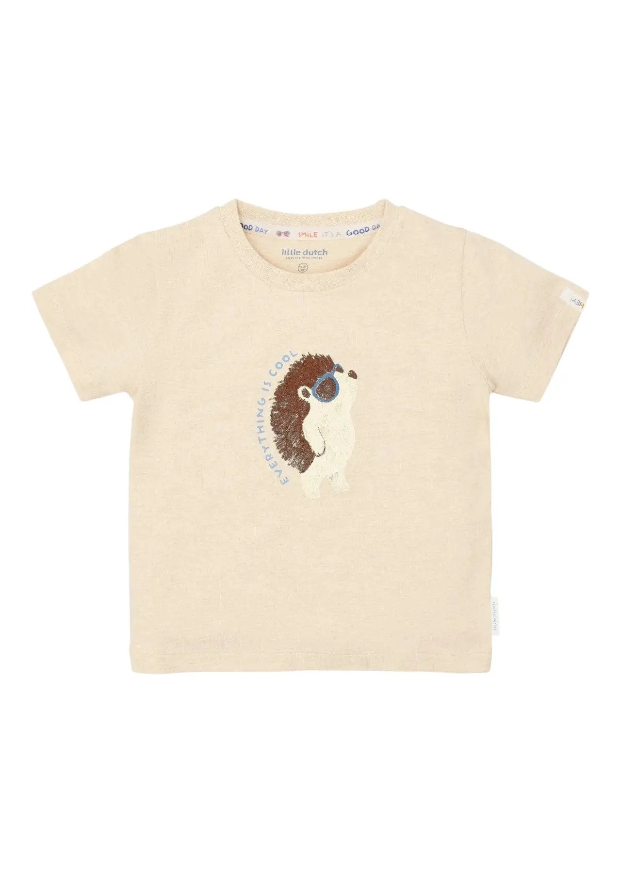 T-shirt Bimbo Avorio CL26021140 by LITTLE DUTCH