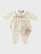 Completo nascita Neonata Panna CLAUDIA/CN