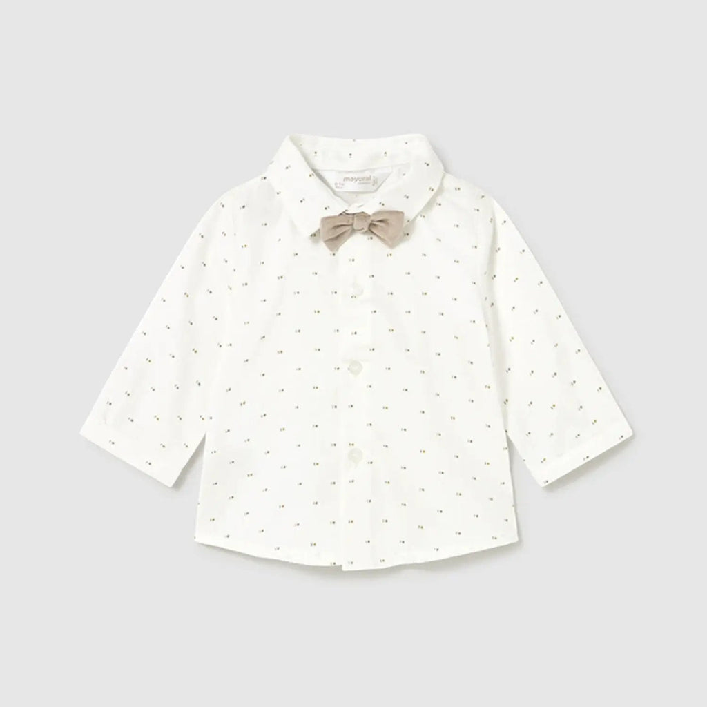 Camicia Bimbo Beige 2196/21 by MAYORAL