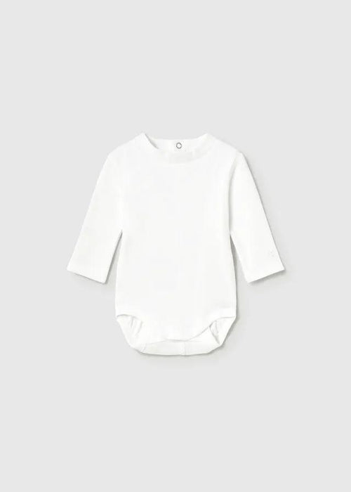 Body collo lupetto Bimbo Bianco 2760/89 by MAYORAL