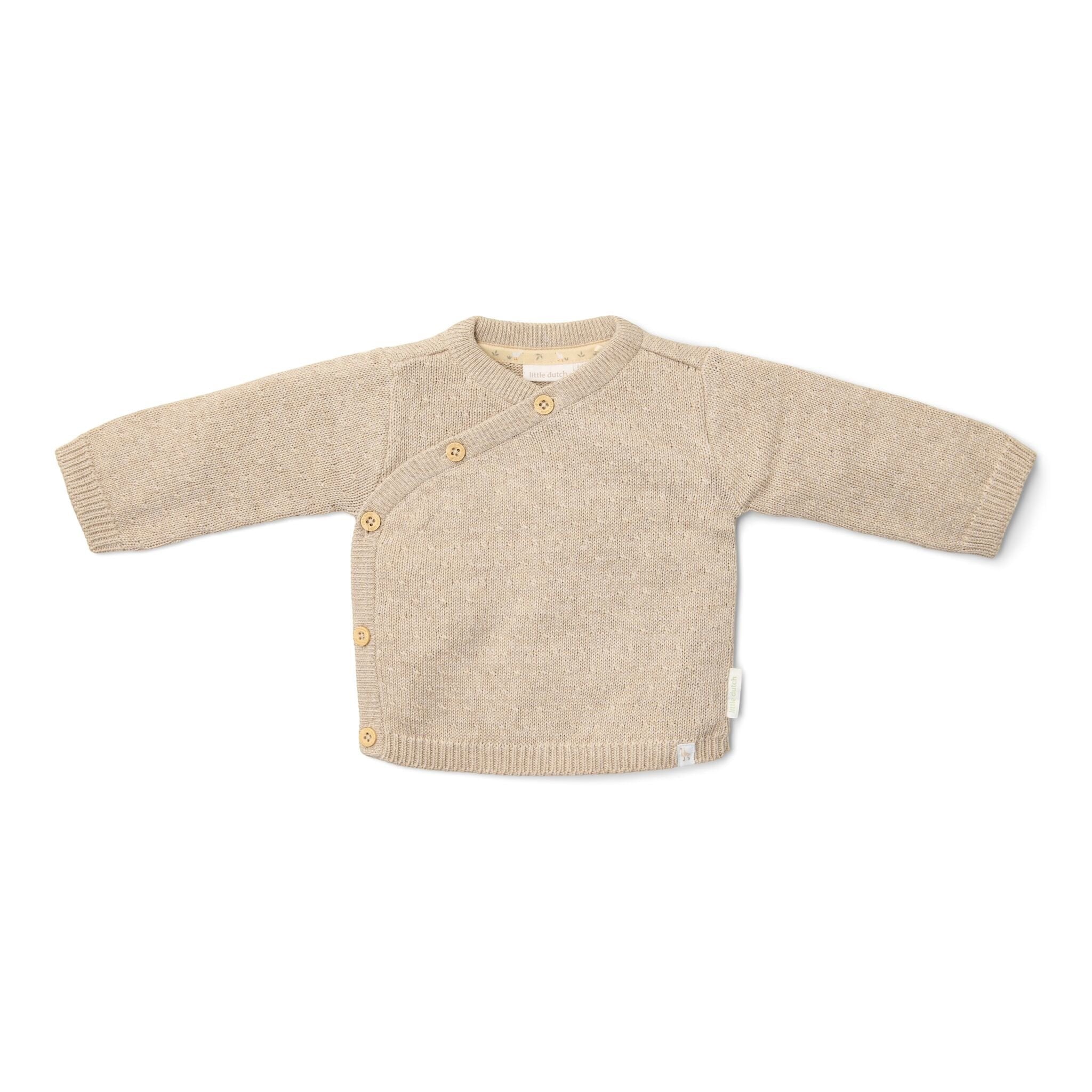 Cardigan in maglia Neonato Beige CL25292001