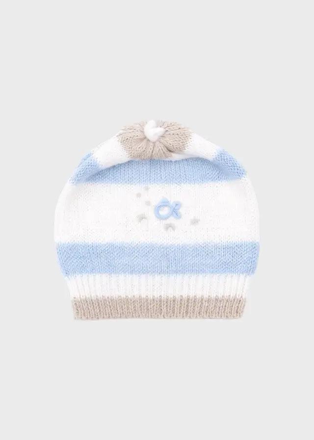 Cuffia Neonato Bianco MILO/773 by PICCOLA GIUGGIOLA