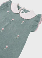 Tutina Neonata Verde MARGHERITE 363/V by BABY LORD