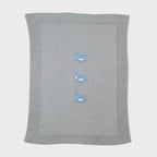 Coperta Neonato Grigio CAVALLINO/120 by BABY LORD