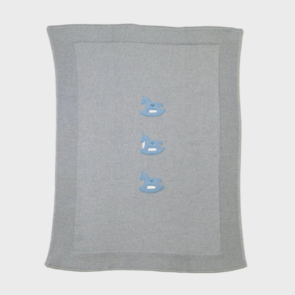 Coperta Neonato Grigio CAVALLINO/120 by BABY LORD