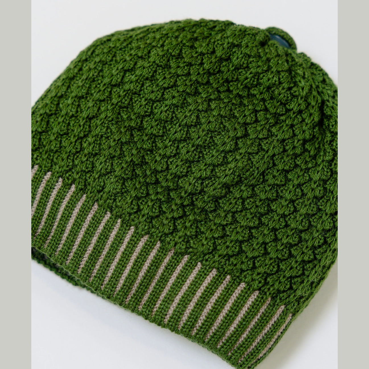 Cuffia Neonato VERDE IN6271BT -  NANU' BABY