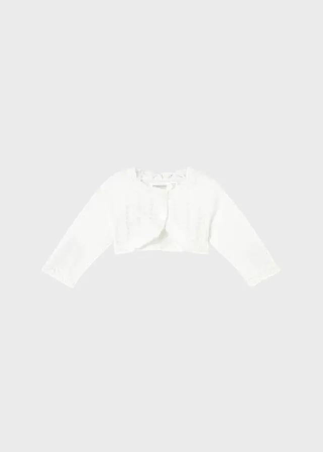 Giacca Bimba Ecru 307/77 by MAYORAL