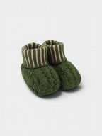 Babbucce Neonato Verde IN62S by MARLU'