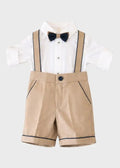 Completo Cerimonia Bimbo Marrone 7673 by BIMBALO'