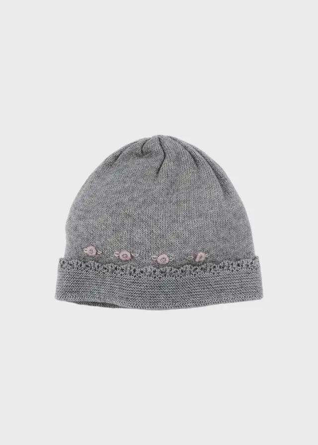 Cuffia Neonata Grigio 680. by BABY LORD