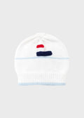 Cuffia Neonato Bianco BILLY/779 by PICCOLA GIUGGIOLA