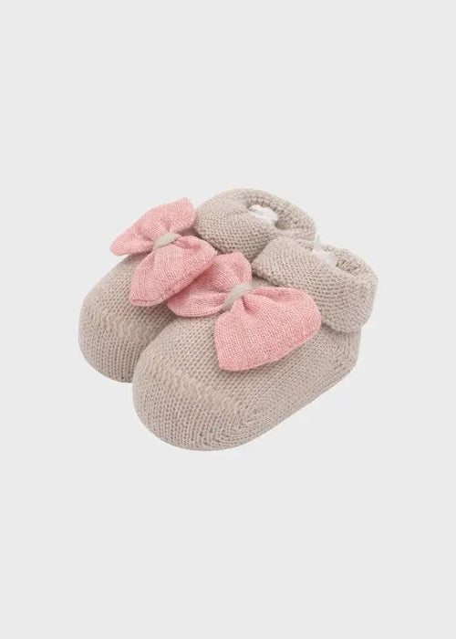 Babbucce Neonata Corallo 768 by BABY LORD
