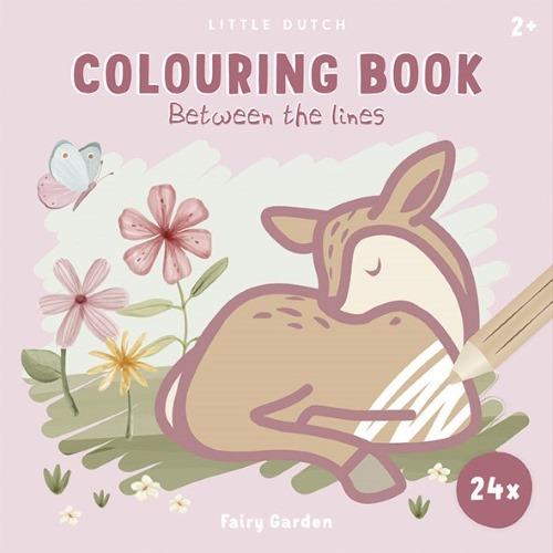 Libro da colorare - Rosa - Giardino delle fate  MULTICOLORE 126145 -  NANU' BABY