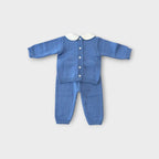 Completo nascita Neonato Blu TEDDY LOVE 518/I by BABY LORD