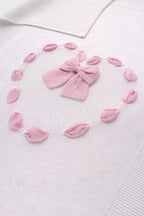Coperta Neonata Bianco FIOCCO 193 by BABY LORD