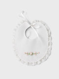 Bavetta Neonata Bianco TIANA/BV by PICCOLA GIUGGIOLA