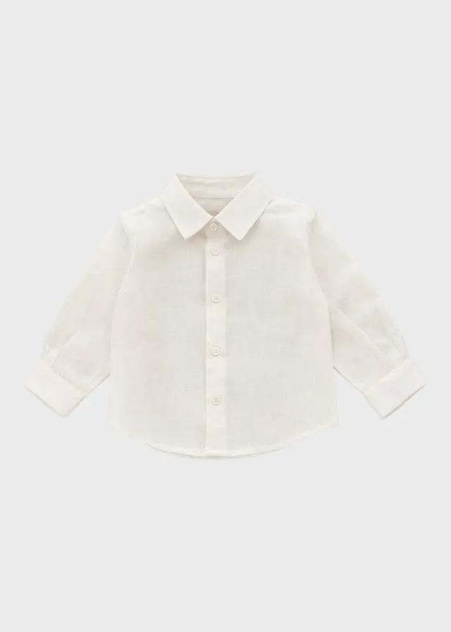Camicia Bimbo Panna PC05501 by PURE