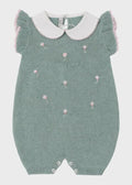 Tutina Neonata Verde MARGHERITE 363/V by BABY LORD