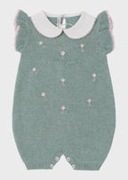 Tutina Neonata Verde MARGHERITE 363/V by BABY LORD