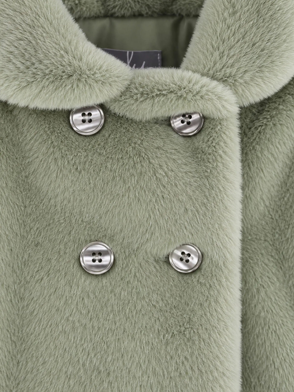 Cappotto Bimba Verde ABRIGOS 3984S/24 by YOEDU