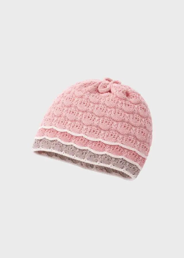 Cuffia Neonata Rosa EK1171/R by MARLU'