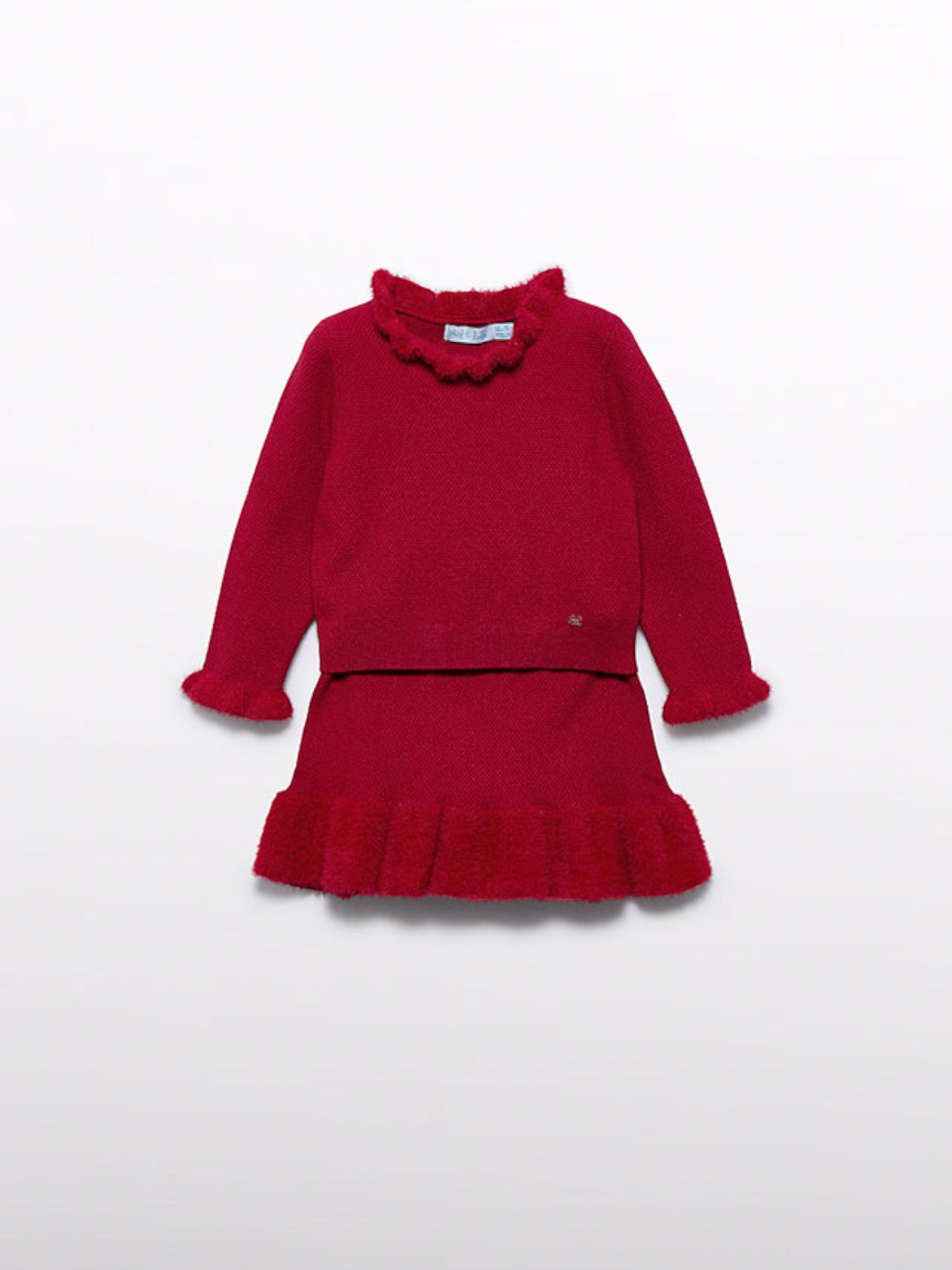 Compl. gonna tricot pelo Bimba Rosso 5513/2 -  NANU' BABY