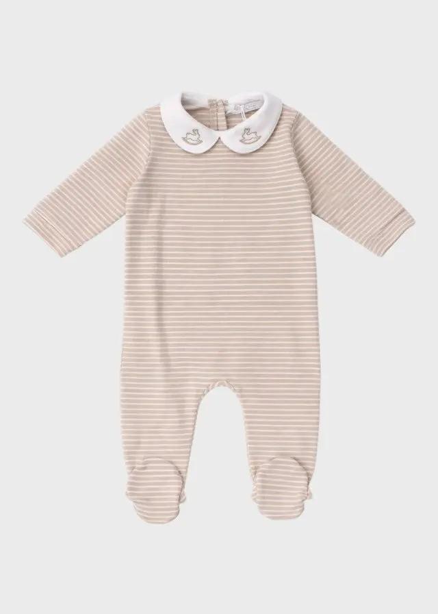 Tutina Neonata Beige C63007/B-B by COCCODE'