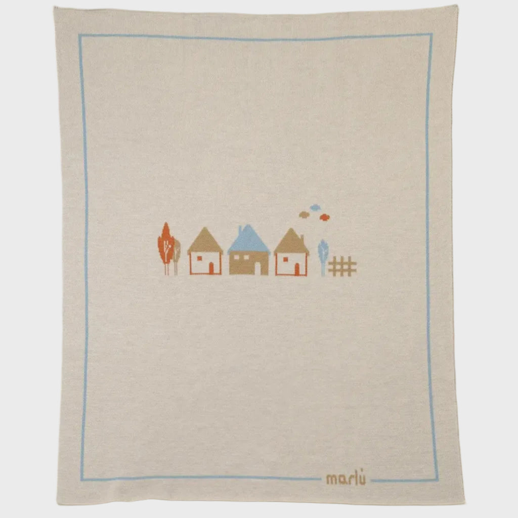 Coperta Neonato Tortora IN5180/C by MARLU'