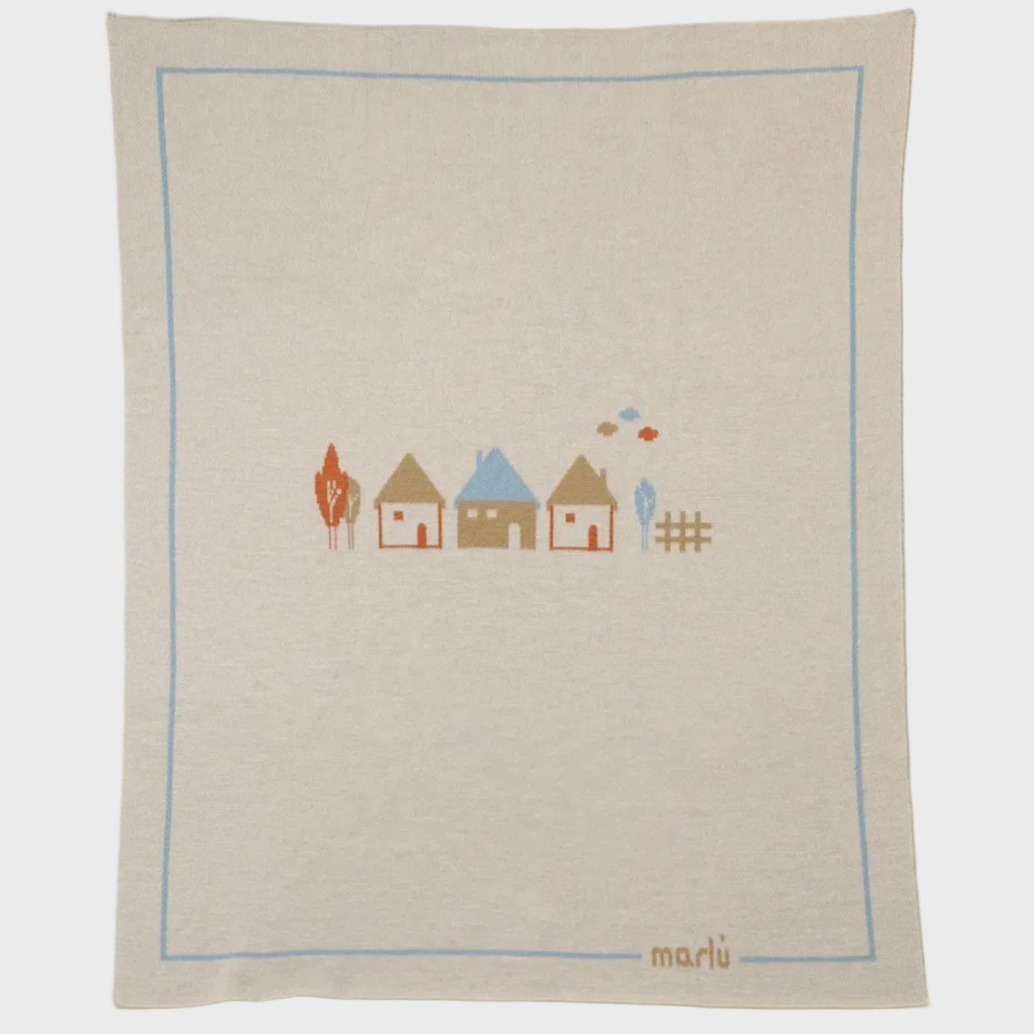 Coperta Neonato Tortora IN5180/C by MARLU'